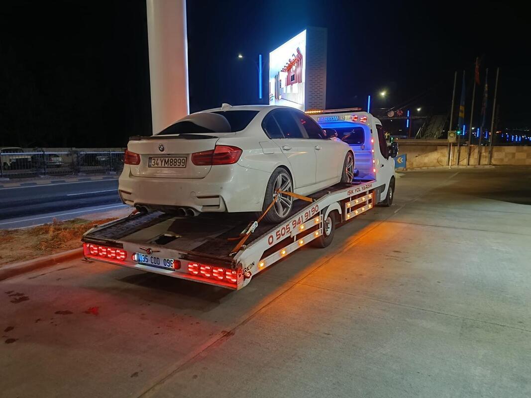 Urla kaza sonrası kurtarma